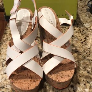 VERY VOLATILE CORK SANDALS